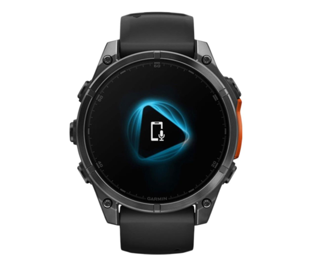 Garmin fenix 8 AMOLED 47mm szary z czarnym paskiem - 1277067 - zdjęcie 2
